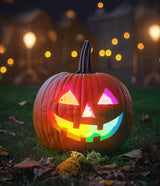 Jack-O-Lantern Color Changing Lights (Set of 2)