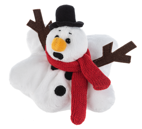 Soft Plush Melting Snowman