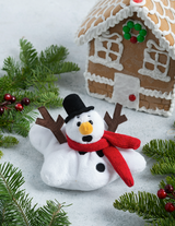 Soft Plush Melting Snowman