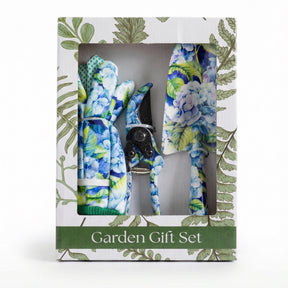 hydrangea gardening tool set with gloves trowel and pruning shears garden gift set