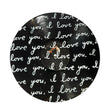 i love you vinyl record wall art sugarboo 12 inch hanging music inspired decor
