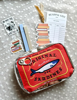 Original Sardines Tin Can Zip Pouch