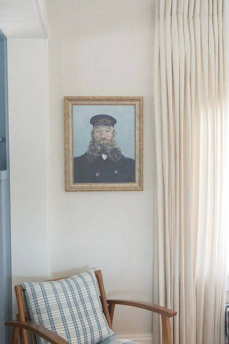 Framed Portrait of the Postman Wall Art