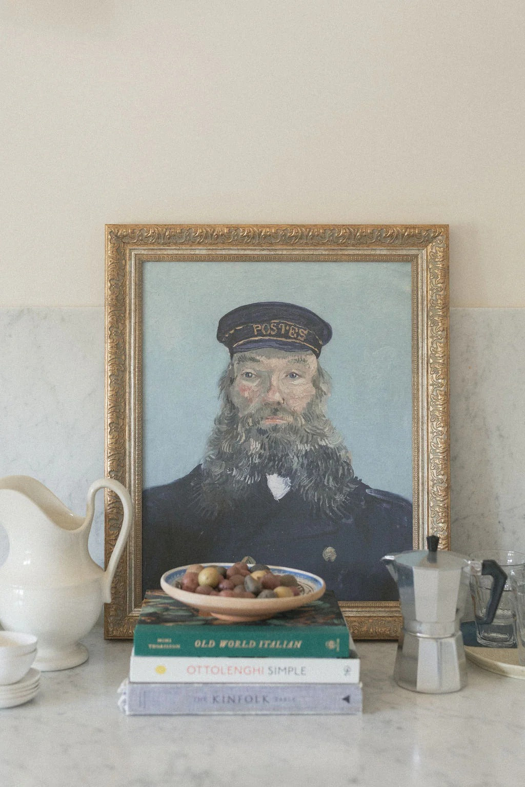 Framed Portrait of the Postman Wall Art