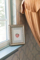 Framed Strawberry Botanical Wall Art