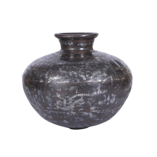 polished iron water pot by blue ocean