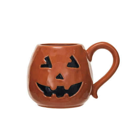 Orange Pumpkin Coffee Cup