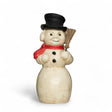 kentucky bourbon whiskey snowman holding broom