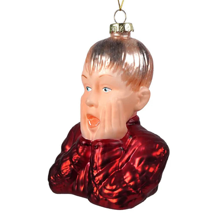 Kevin McCallister Home Alone Glass Ornament – Rust & Cinder