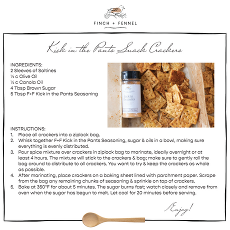 Kick in the Pants Seasoning | Finch & Fennel