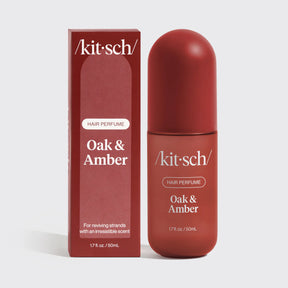 kitsch oak and amber hair perfume warm woody fragrance hair mist