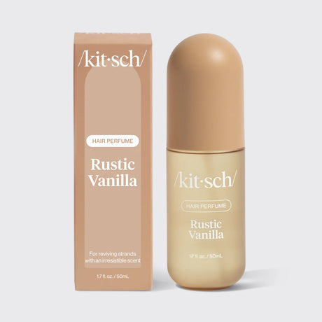 kitsch rustic vanilla hair perfume warm vanilla cedar scent