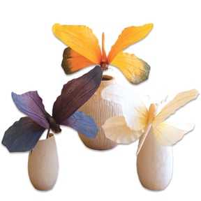 large decorative butterfly stem for vase botanical faux butterfly home decor