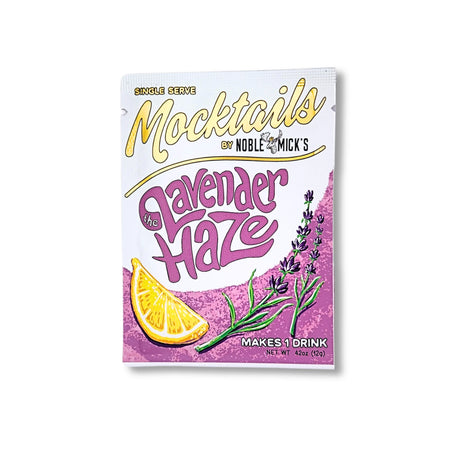 lavender lemon non alcoholic mocktail mix single serve craft drink packet