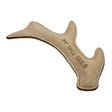 11 inch leather antler dog toy made from buffalo hide for medium and large dogs fetch and tug