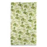 Limes Fruit Geometry Tea Towel