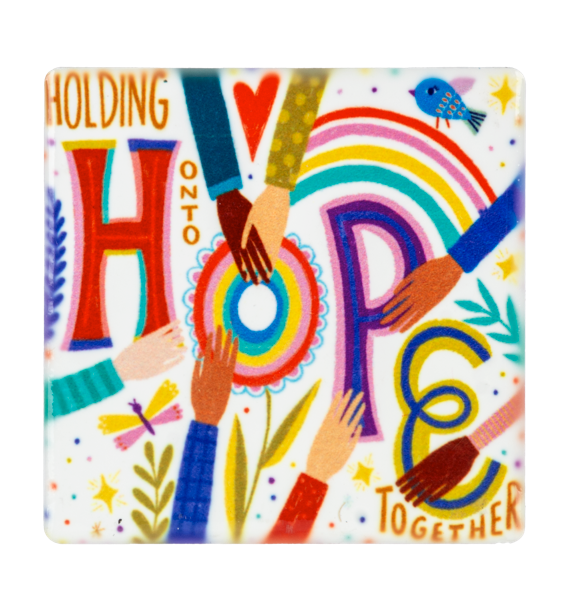 Whimsy Hope Ceramic Fridge Magnets