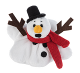 Melting snowman soft plush