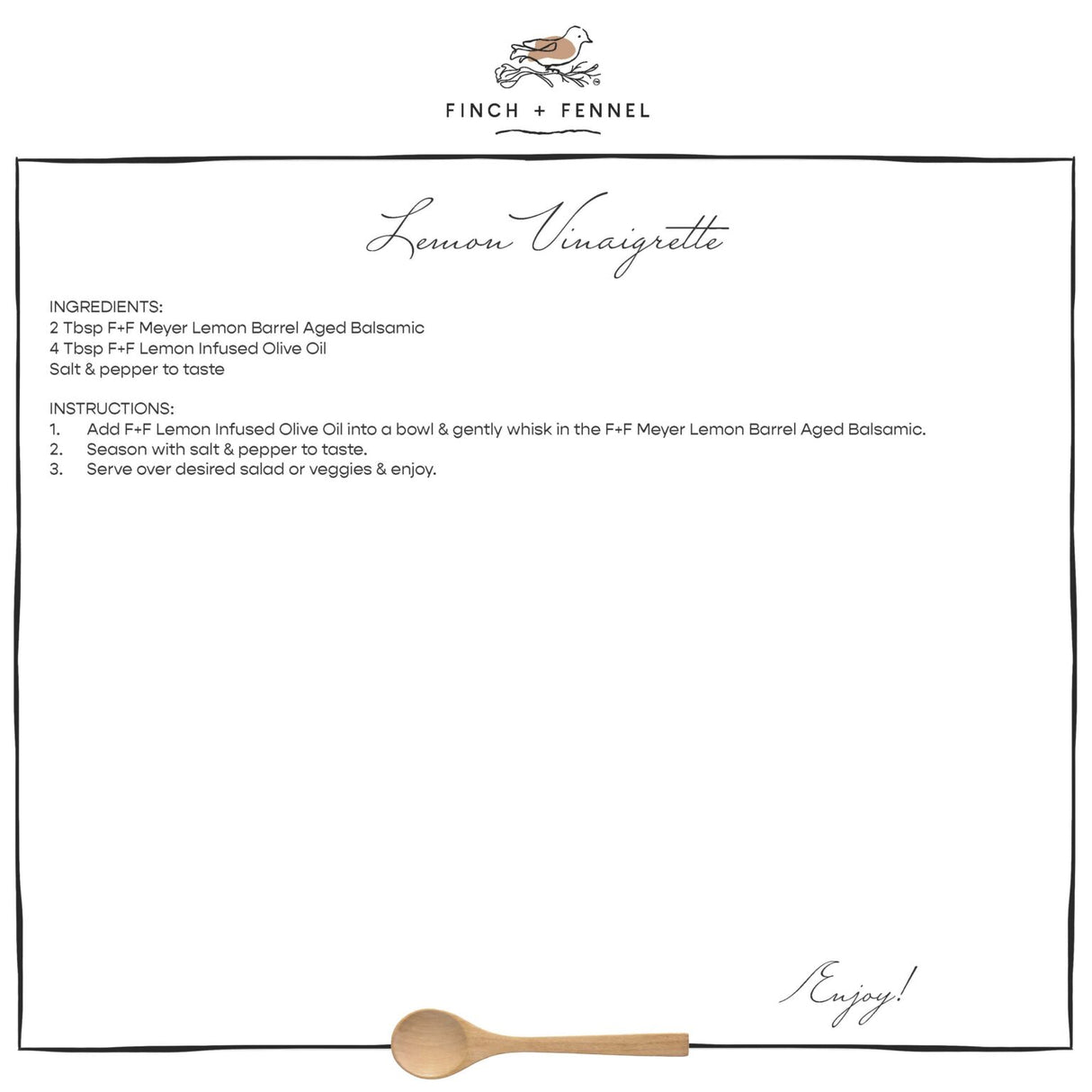 Meyer Lemon Barrel Aged White Balsamic Vinegar