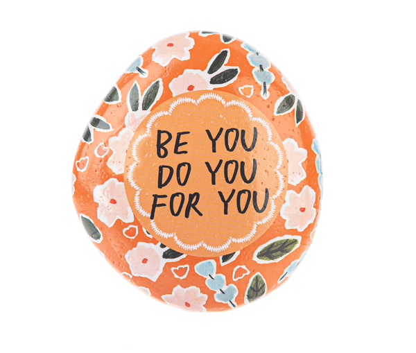 Uplifting Painted Art Rocks | Decorative Resin Stones with Inspirational Messages