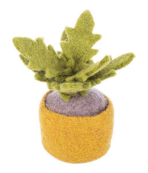 Felt House Plant Figurines