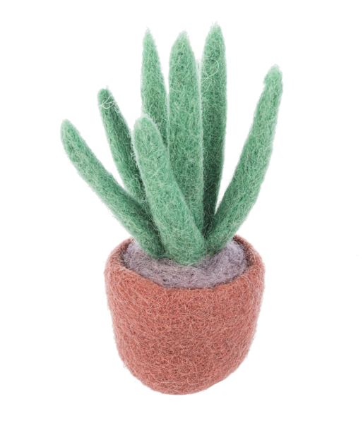 Felt House Plant Figurines