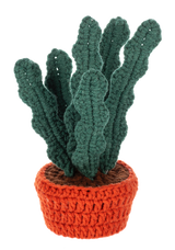 Crochet Succulent Plant Figurines | Handcrafted Yarn Decor
