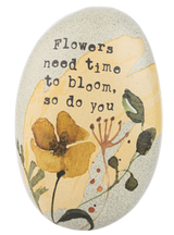 Flower Inspirational Painted Art Rocks