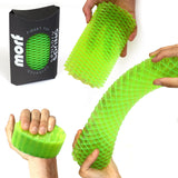Morf Big Spring Green sensory fidget toy expandable spring stress relief toy tactile desk fidget for kids and adults