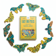 hand printed moth paper garland by East End Press