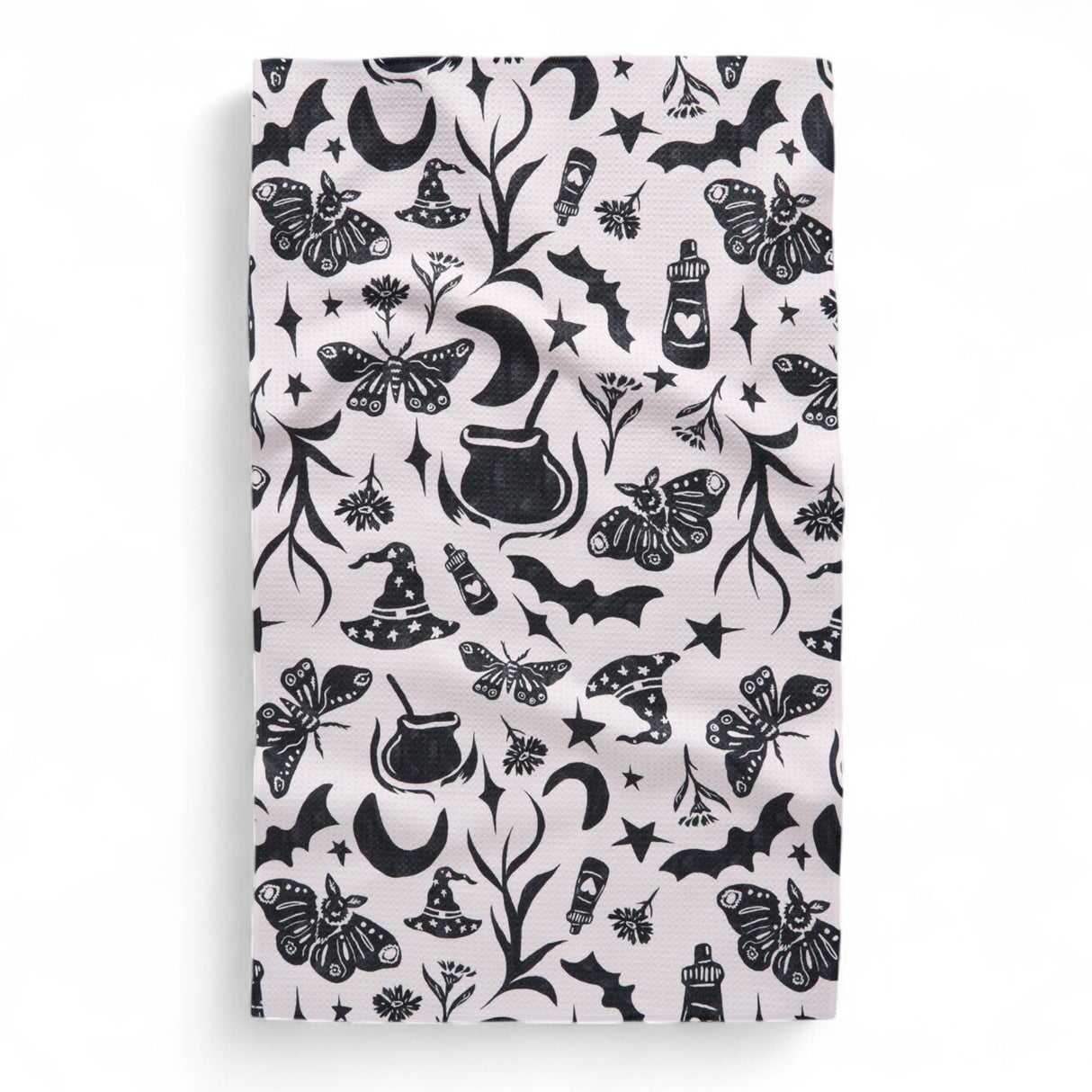 Moths, Bats, Oh My! Geometry Tea Towel