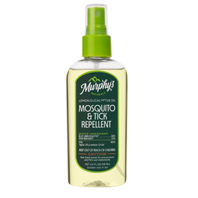 Murphy’s Naturals lemon eucalyptus mosquito and tick repellent spray with plant-based EPA-registered protection