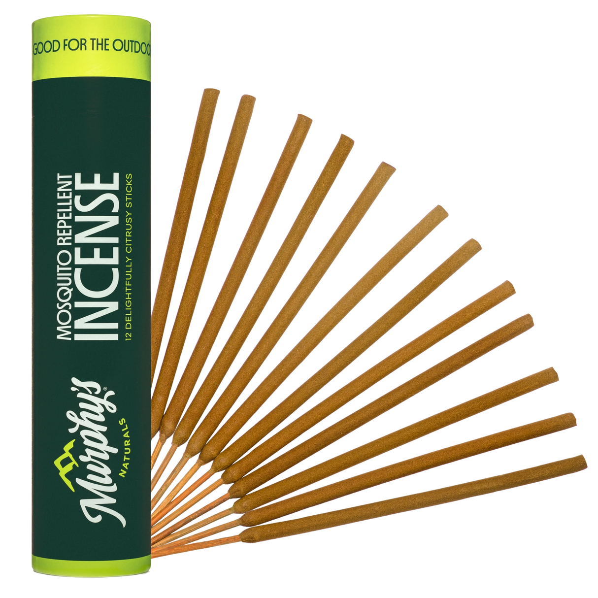 Murphy’s Naturals mosquito repellent incense sticks with citronella essential oils for patios and outdoor gatherings