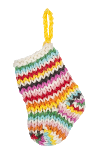 Mini Holiday Stocking Ornaments - Thumbnail 2