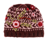 Embroidered Floral Knit Winter Hats | 3 Styles