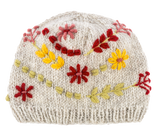 Embroidered Floral Knit Winter Hats | 3 Styles