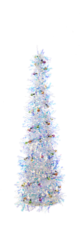 Iridescent Tinsel Tree | 2 Sizes