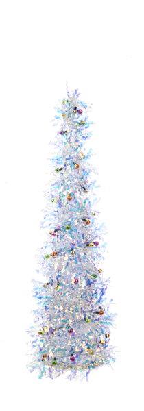 Iridescent Tinsel Tree | 2 Sizes