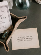 The Little Book of Love Letters to the World | Perforated Inspirational Notes