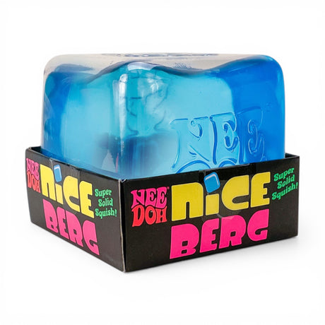 jumbo blue squishy stress ball needoh nice berg sensory fidget toy