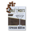 single serve espresso martini cocktail mix packet by Noble Mick’s