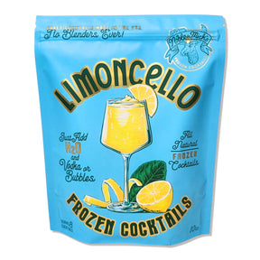 Frozen limoncello cocktail mix made with real fruit powder, makes 8 servings