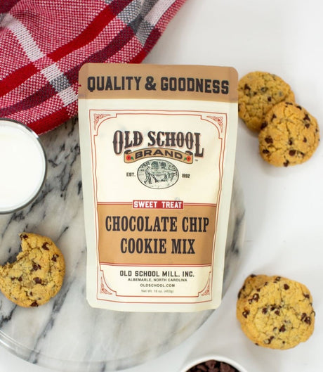 Old School Brand Chocolate Chip Cookie Mix pouch