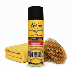 The Original Bee's Wax Furniture polish in a can