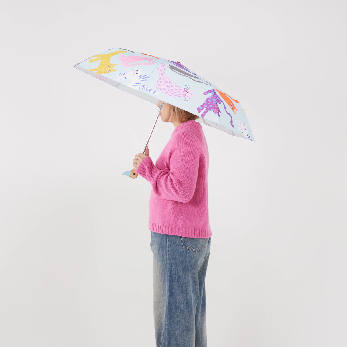 Original Duckhead Arty Cats Compact Umbrella