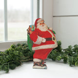 Vintage-Inspired Santa Claus with Bag Dummy Board