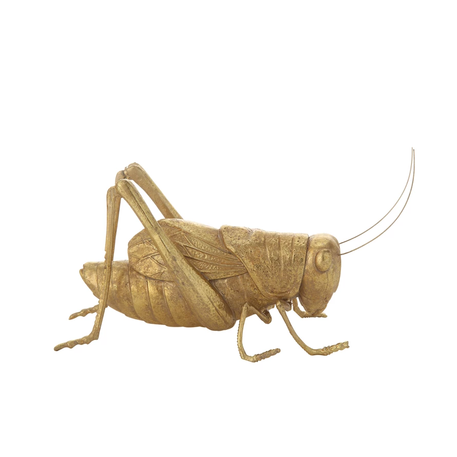 Golden Resin Cricket