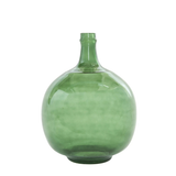 Vintage-Inspired Green Glass Bottle