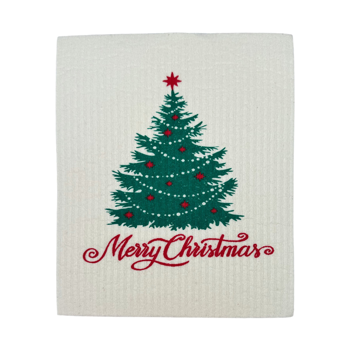 Christmas Print Swedish Dishcloths