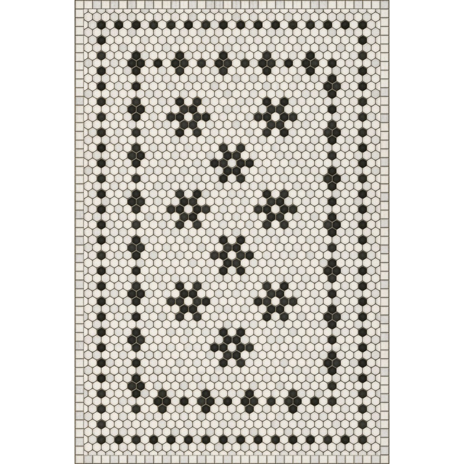 Mosaic B Clemont Avenue Vinyl Rug
